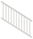 STAIR KT W/SQ BLST WH 6FTX36IN