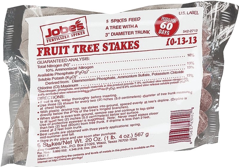 STAKES FRUIT TREE JOBES 5PK   