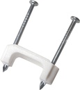 STAPLE CABLE INSUL PLSTC 1/2IN