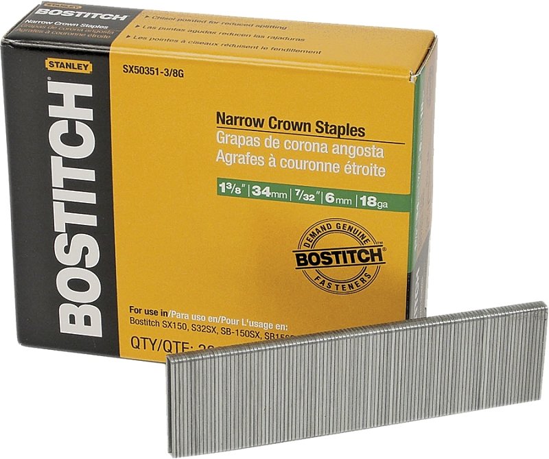 STAPLE CONSTRN 7/32 X 1-3/8 18