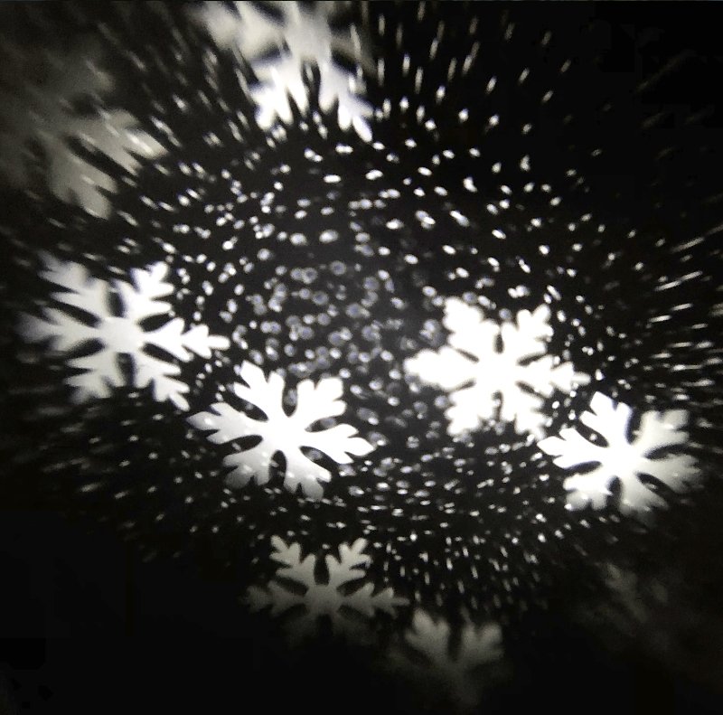 STAR LED TREE TOP W/PROJECTOR 