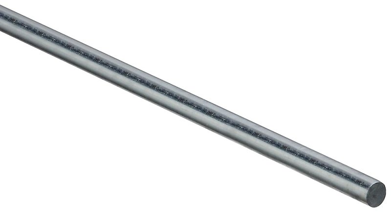 STEEL ROD RND GRN 7/16X36     