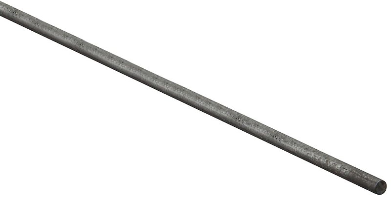 STEEL ROD RND WELD 1/4X36     