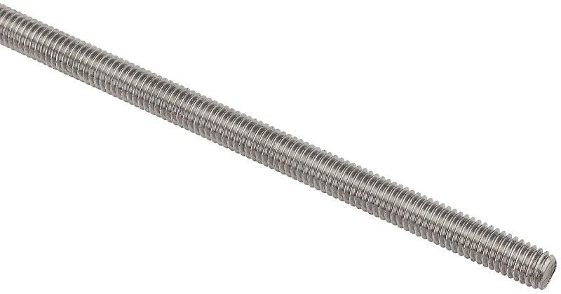STEEL ROD THREAD SS 3/8-16X36 