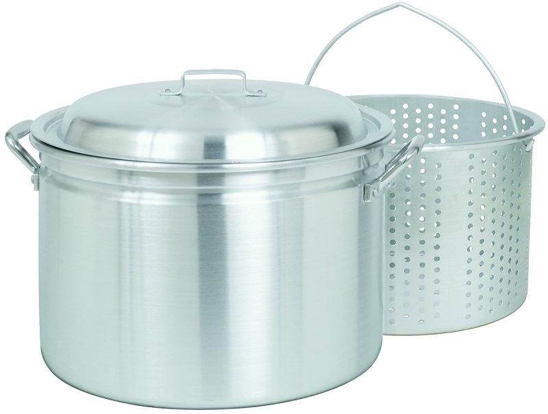 STOCK POT FRY/STMR W/LID 24 QT