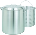STOCK POTS WTH LID&BASKT 100QT