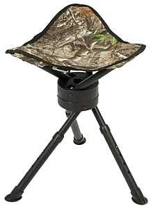 STOOL TRIPOD SWIVEL MOSSY OAK 