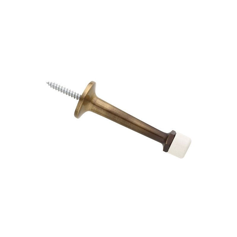 STOP DOOR ANT BRASS 3IN       