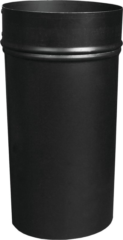 STOVE PIPE SLPJNT 24GA 8IN BLK