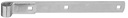 STRAP HINGE STEEL 12IN ZN PLTD