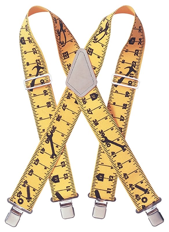 SUSPENDER WEB HD YELLOW RULER 