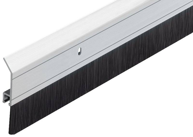 SWEEP DOOR ALUM W/BRUSH 36IN  
