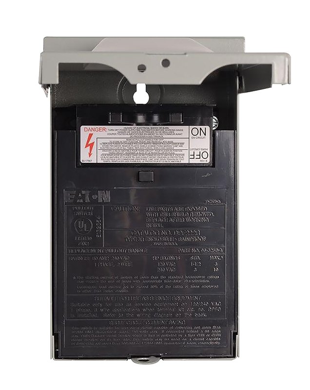 SWITCH AC DISC 3R FUSED 2P 60A