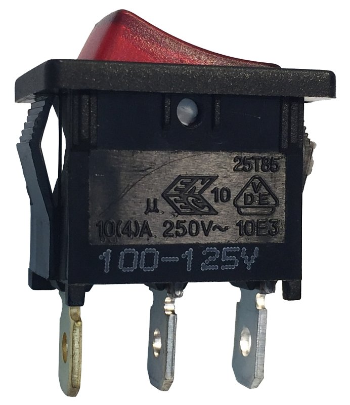 SWITCH LGT ROCK MINI SPST O/F 