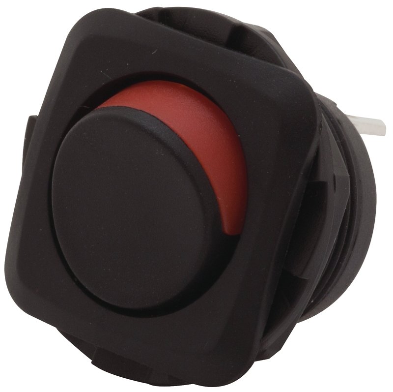 SWITCH LGT ROCK RND SPST O/F  