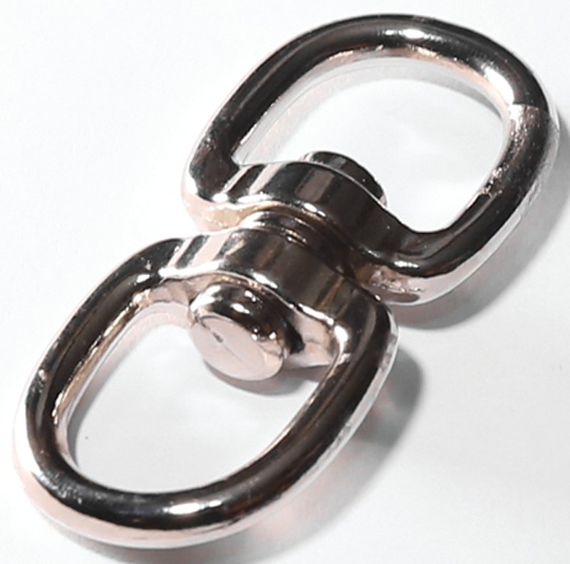 SWIVEL DBL ROUND EYE NIC 1 IN 