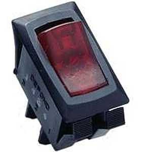 SWTCH ROCKER 16A/250V BLK     