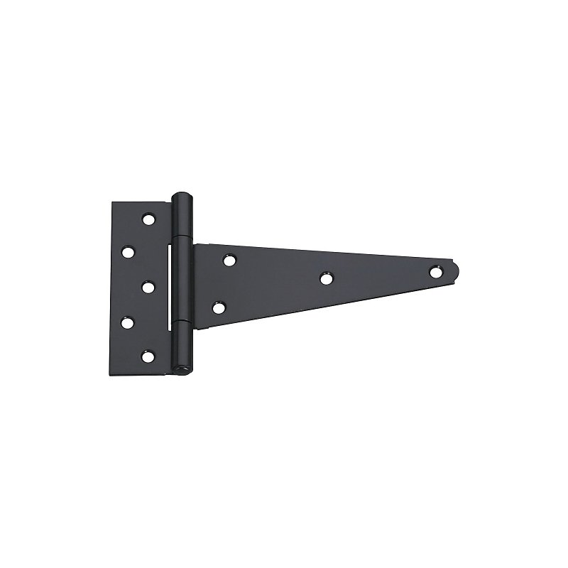 T-HINGE BLACK 8IN             