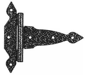 T-HINGE SPEAR BLACK 6IN       