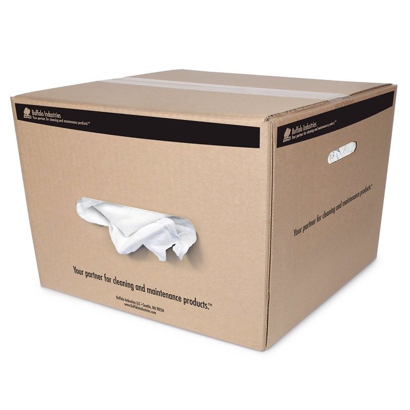 T-SHIRTS CLOTH RAG WHITE 25LB