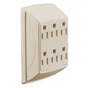 TAP DUPLEX TO 6OUTLET GND IV  
