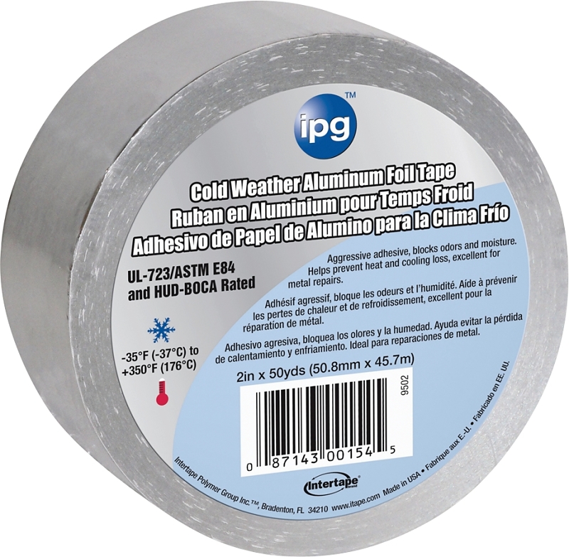 TAPE AL FOIL CLD WTHR 3INX50YD