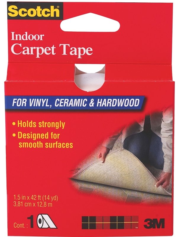 TAPE CARPET INDOOR 1.5INX14YD 