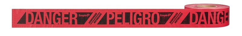 TAPE DANGER/PELIGRO RED 500FT 