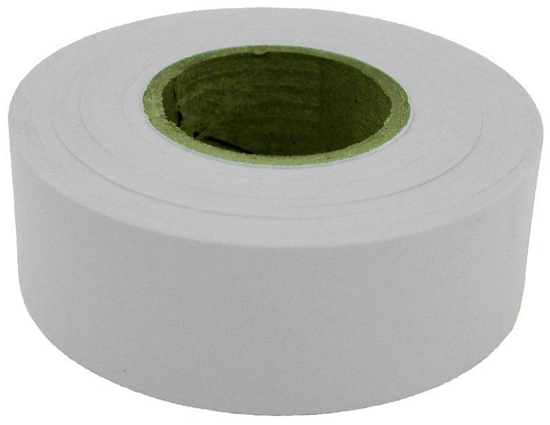 TAPE FLAG WHT 1-3/16INX300FT  