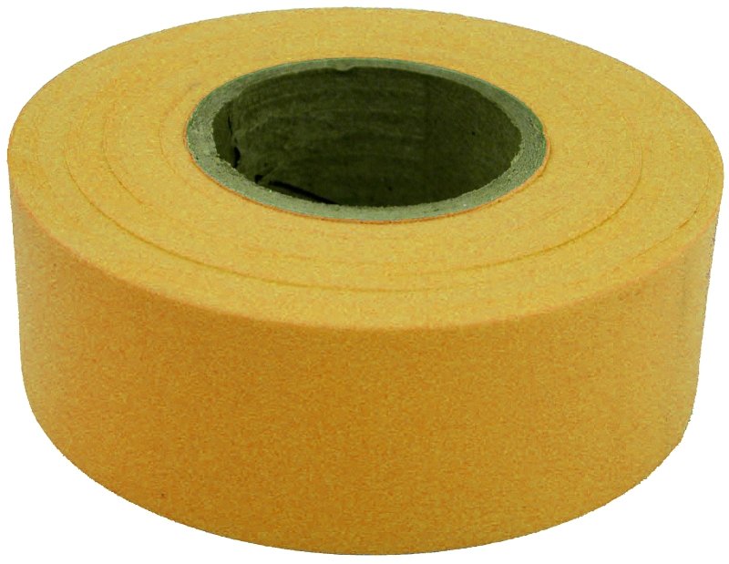 TAPE FLAG YEL 1-3/16INX300FT  