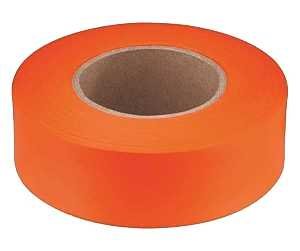 TAPE FLAGGING ORNG 1IN X 600FT