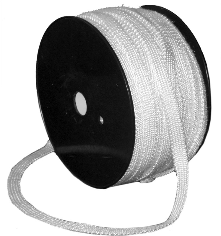 TAPE GASKET FBRGLS 5/8X150 WHT