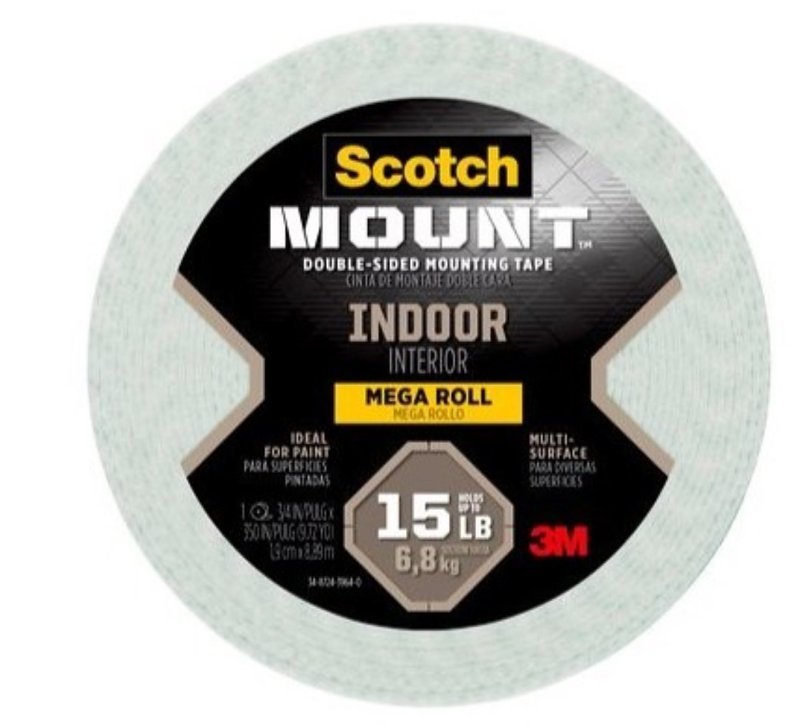 TAPE MOUNT DOUBLE SD 3/4X350IN