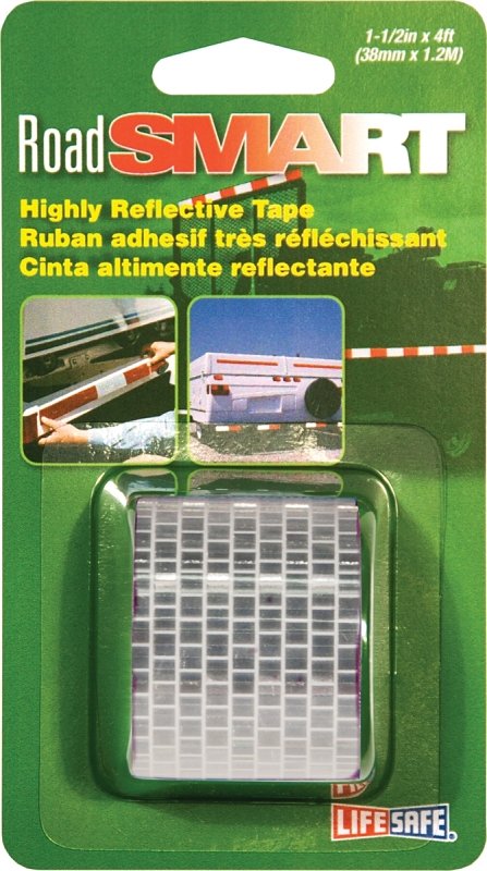 TAPE RFLCT SILV RL 1-1/2X4FT  