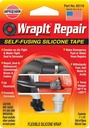 TAPE SILICONE BLACK 1INX10FT  
