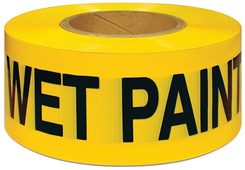 TAPE WET PAINT 300 FEET VINYL 