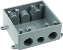 TBOX PVC 2G THRD WTHR PRF GRAY