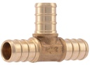 TEE BRASS 1/2 PEX             