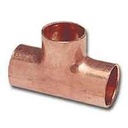 TEE COPPER WROT 1X1X3/4IN     
