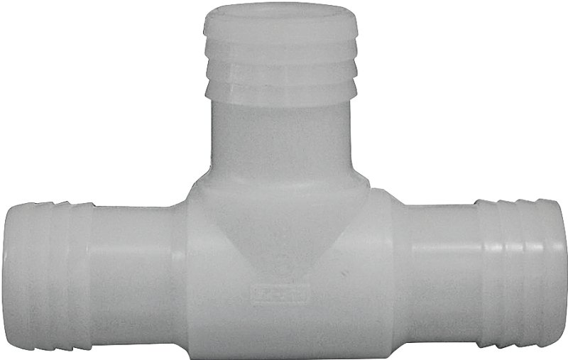 TEE NYLON BARB 1-1/4 IN       