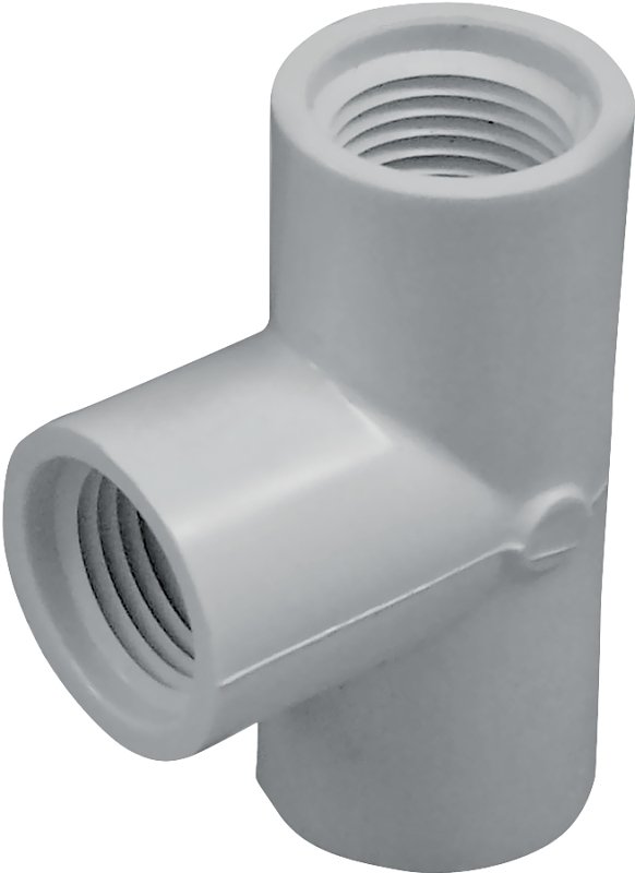 TEE PVC FIP 1/2 IN            
