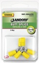 TERM BUTT SPL 3WY VINYL 12-10G