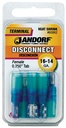 TERM DISC F HEAT SHRINK .25TAB