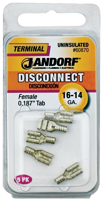 TERM DISC F UNINS .187T 16-14G