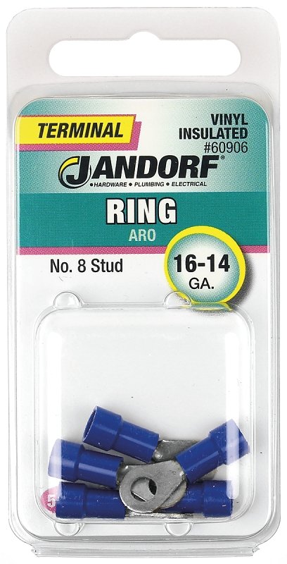 TERM RING 16-14 VIN INS N8    