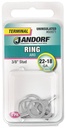TERM RING 22-18 UNINS 3/8     