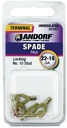TERM SPADE 22-18 UNINS N10    