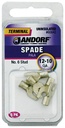 TERM SPADE UNINS NO6 STD 12-10