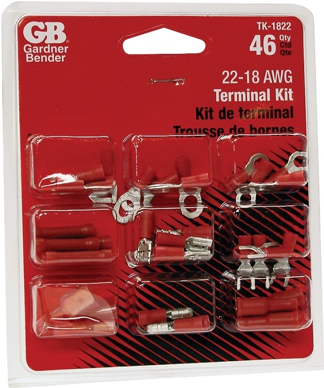 TERMINAL KIT 18-22 AWG        