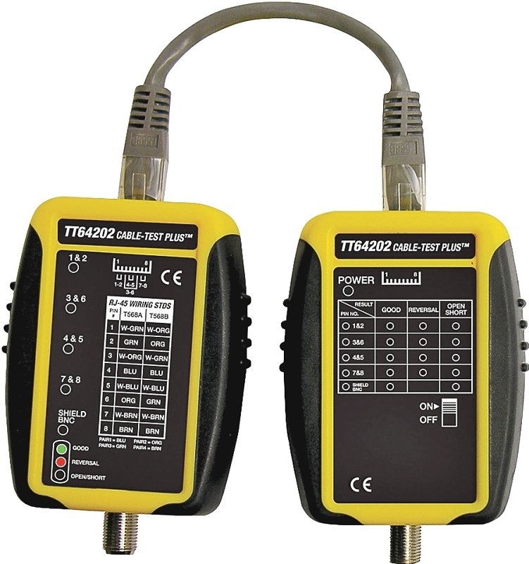 TESTER CABLE COAXIAL-UTP/STP  